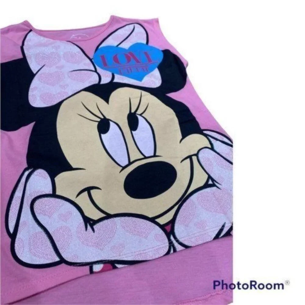 Girls Disney Minnie Mouse T Shirt